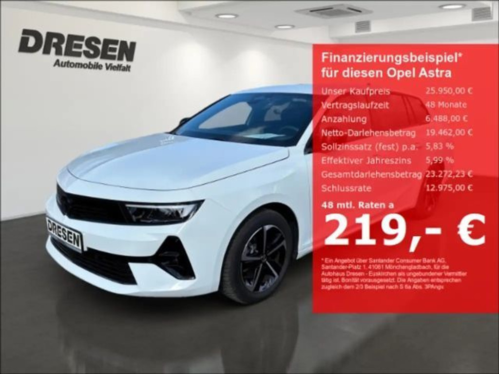 Opel Astra 2024 Benzine
