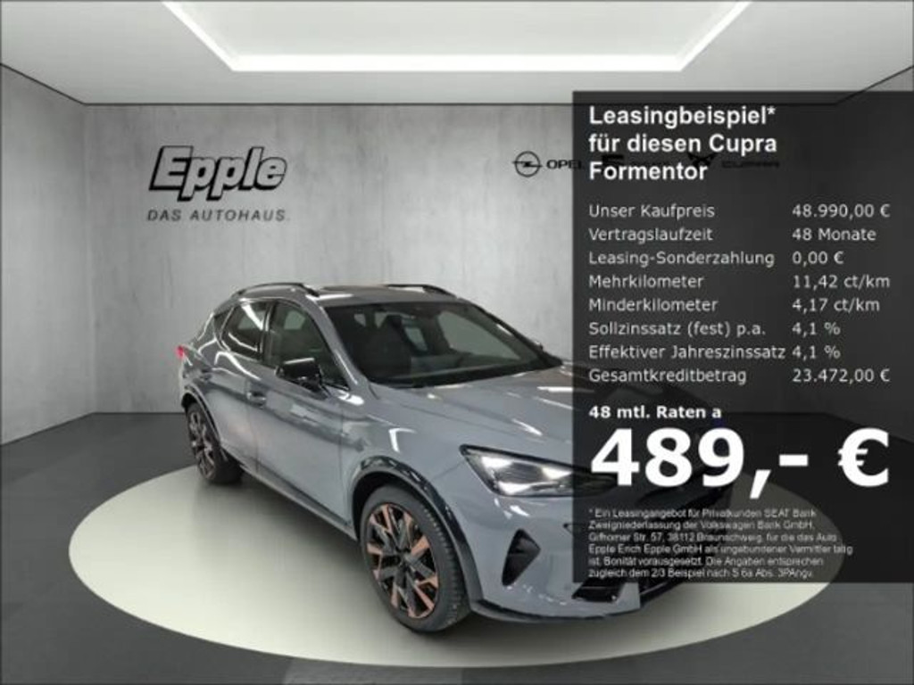 Cupra Formentor 2025 Benzine