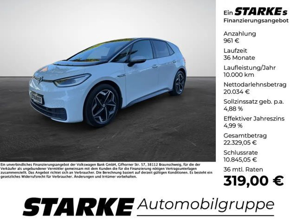 Volkswagen ID.3 2021 Elektrisch
