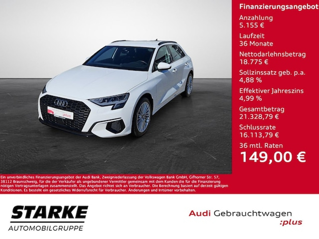 Audi A3 2023 Benzine