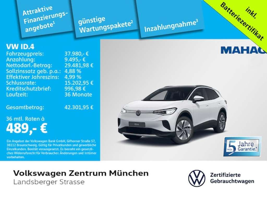 Volkswagen ID.4 2025 Elektrisch