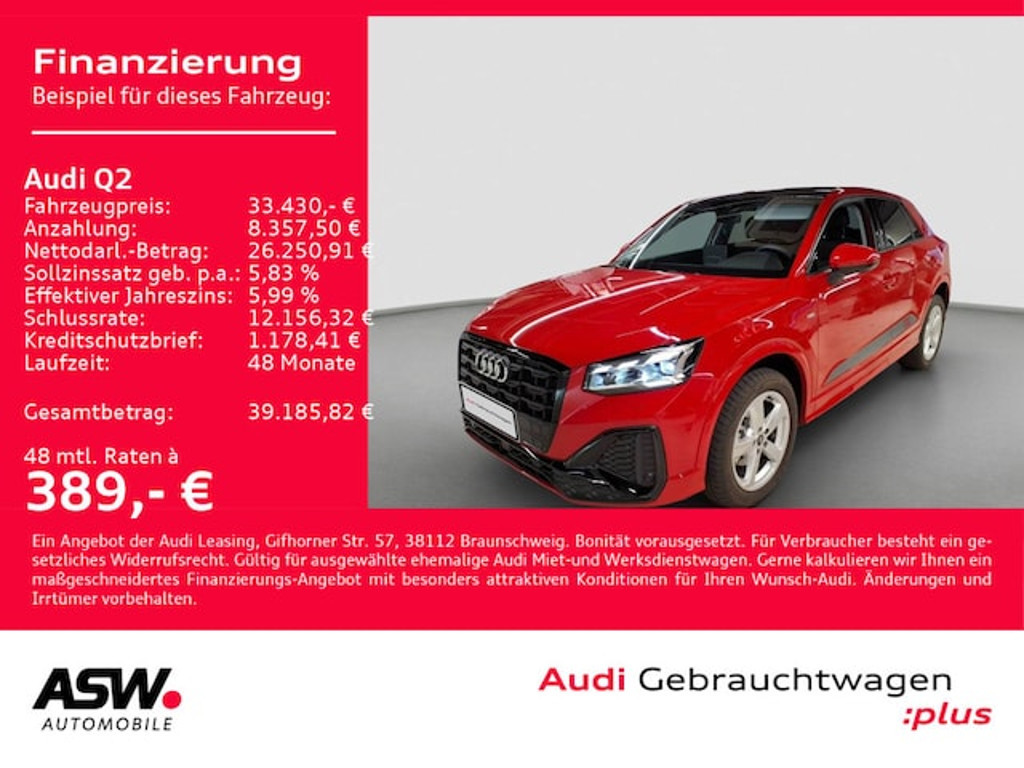 Audi Q2 2024 Benzine