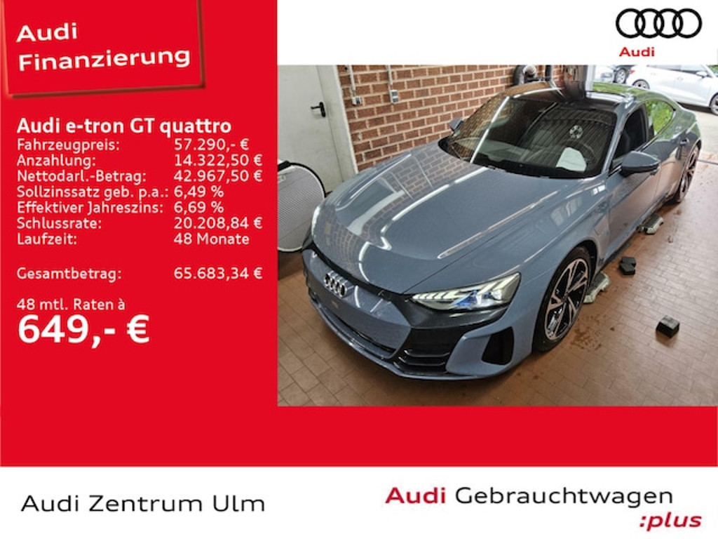Audi e-tron GT 2022 Elektrisch