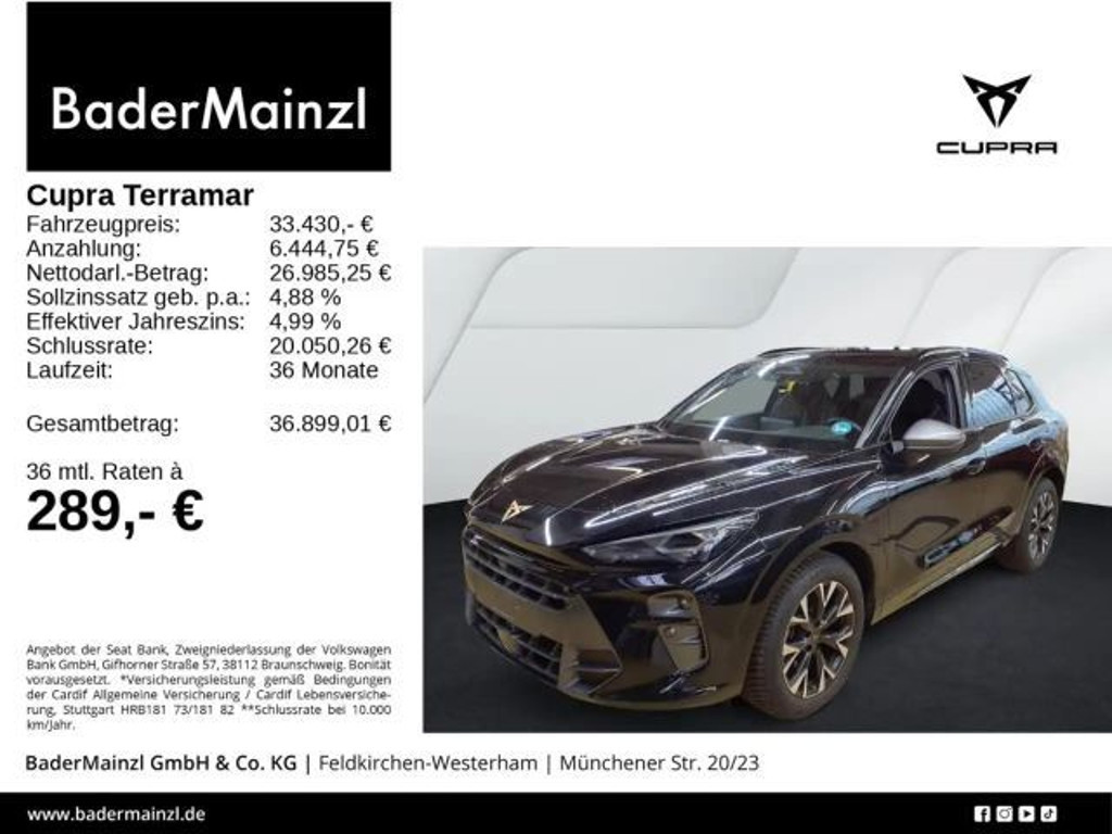 Cupra Terramar 2025 Benzine