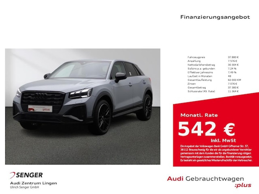 Audi Q2 2022 Benzine