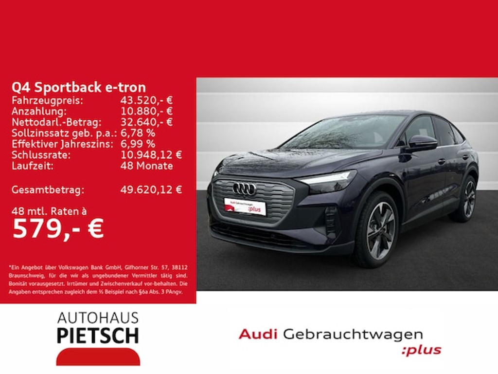 Audi Q4 e-tron 2024 Elektrisch