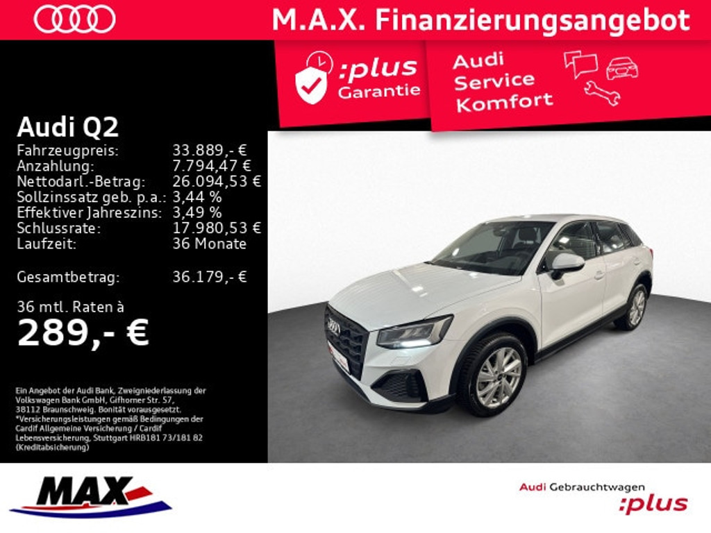 Audi Q2 2024 Benzine