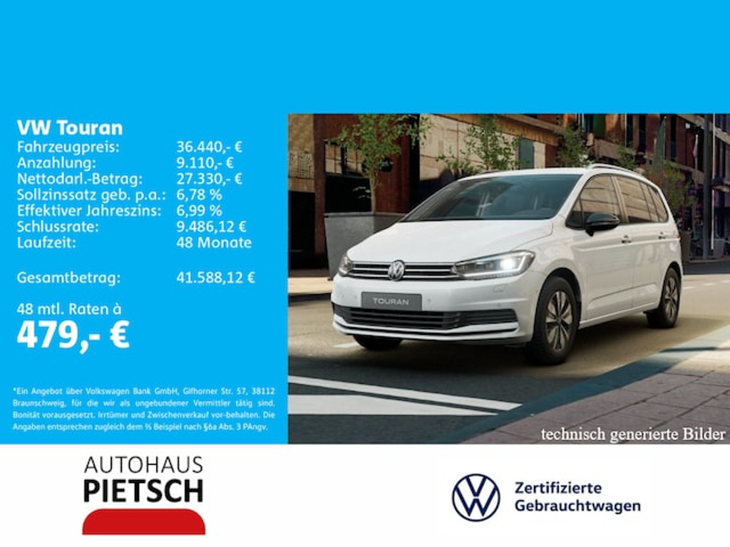 Volkswagen Touran 2025 Benzine