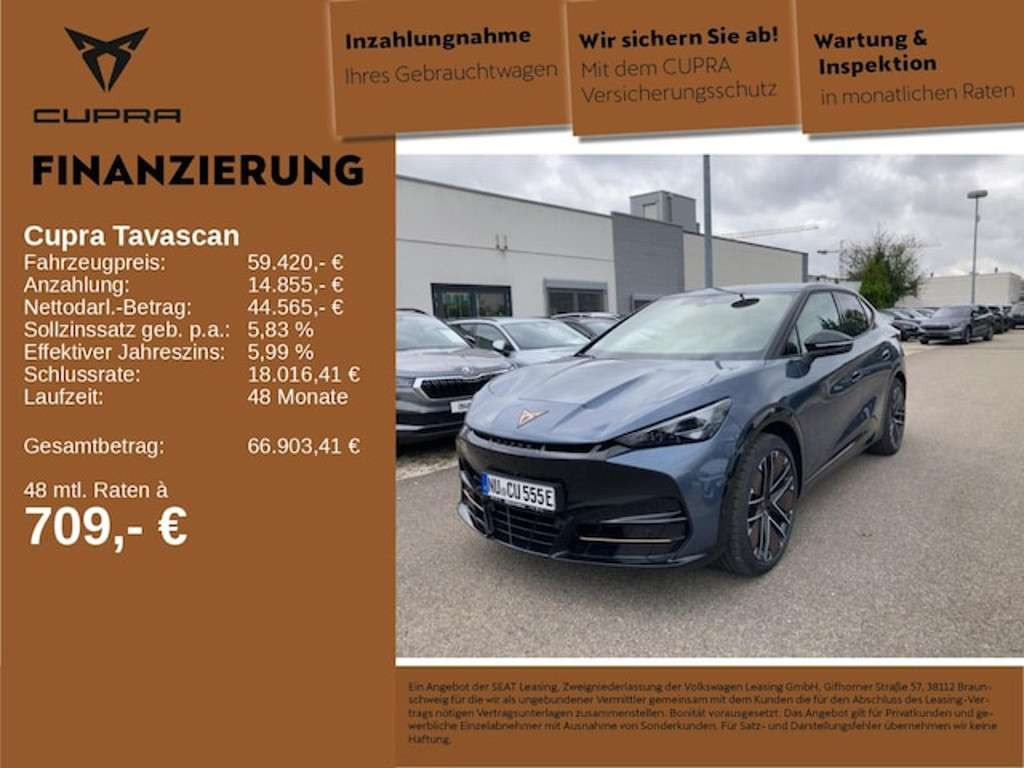 Cupra Tavascan 2025 Elektrisch