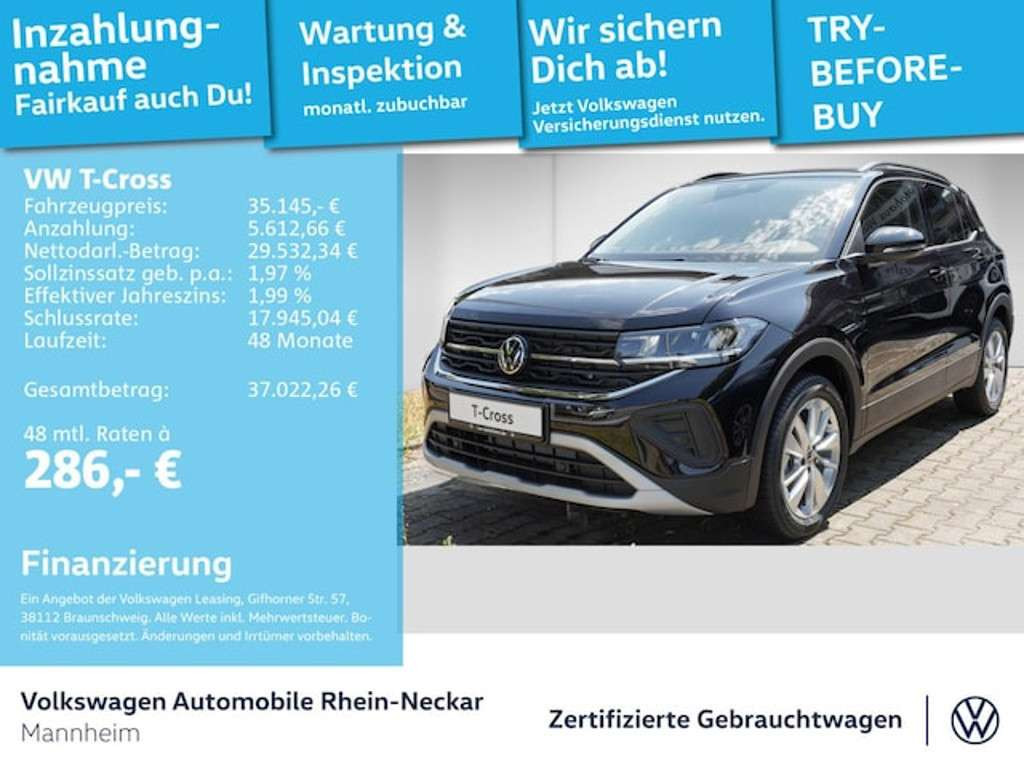 Volkswagen T-Cross 2025 Benzine