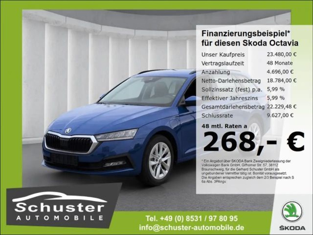 Skoda Octavia 2022 Hybride Benzine