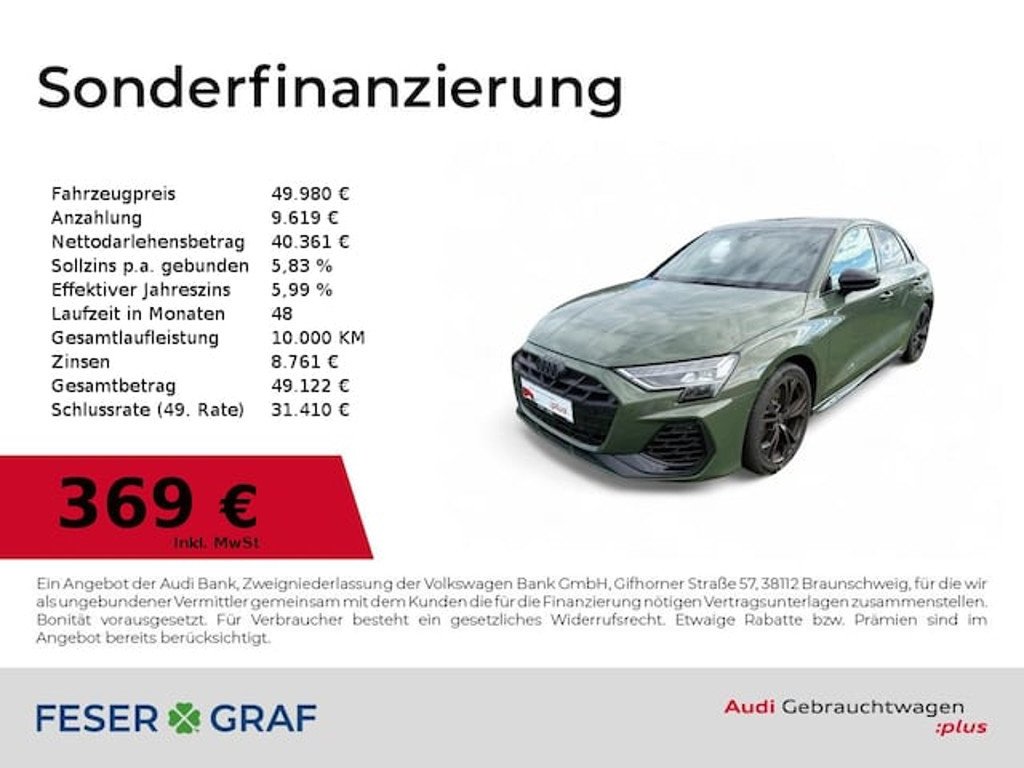 Audi S3 2025 Benzine