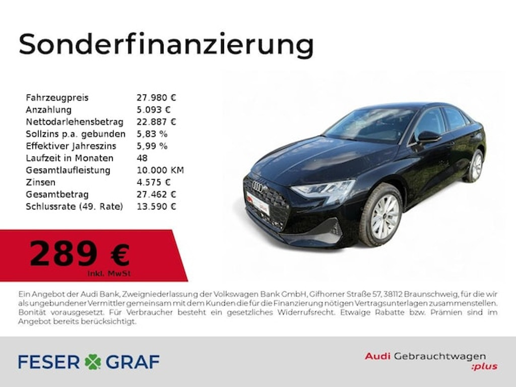 Audi A3 2024 Benzine