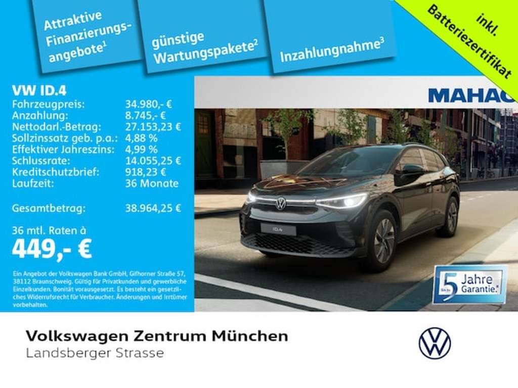 Volkswagen ID.4 2025 Elektrisch