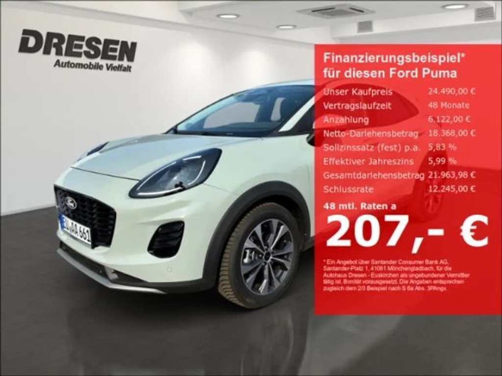 Ford Puma 2025 Benzine