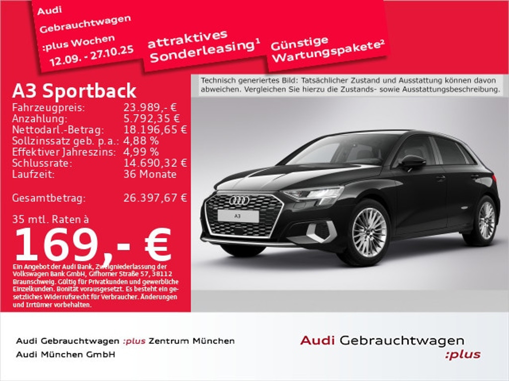 Audi A3 2023 Benzine