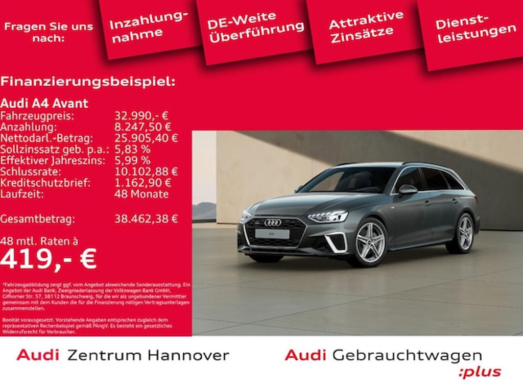 Audi A4 2022 Benzine