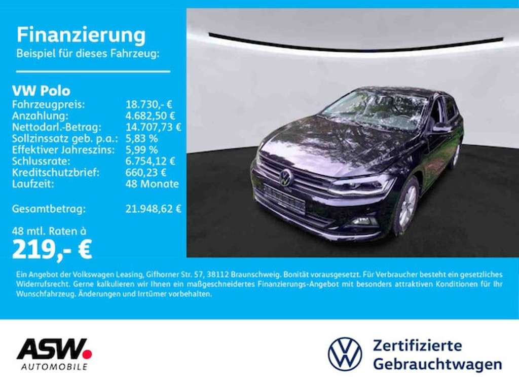 Volkswagen Polo 2021 Benzine