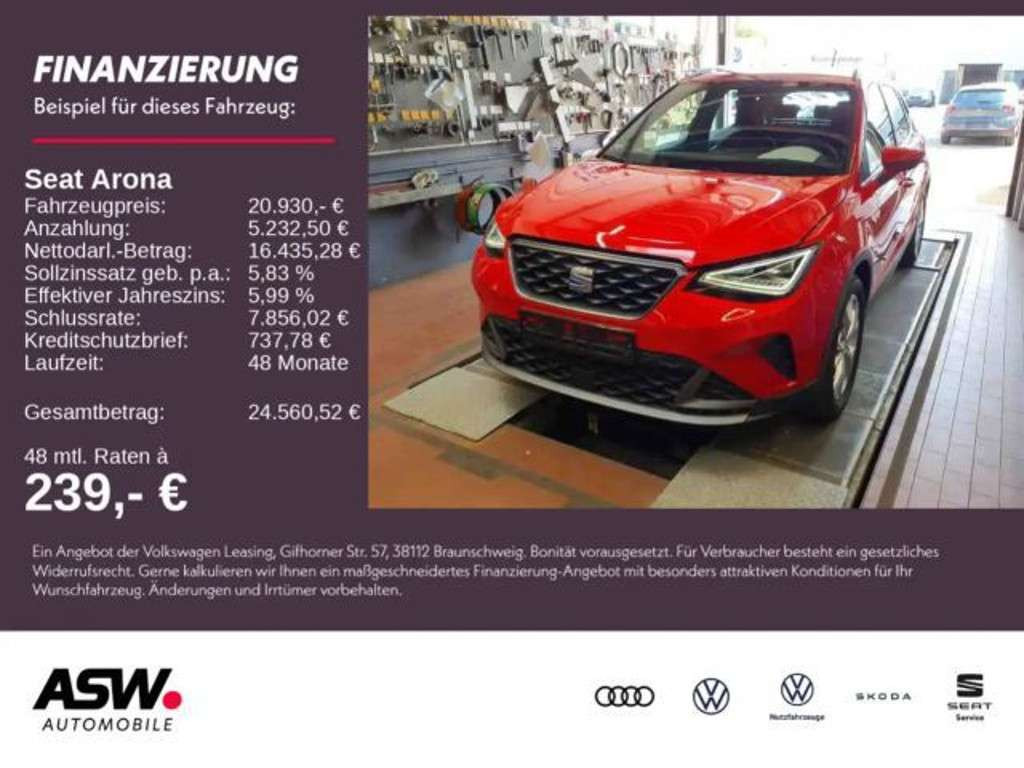 Seat Arona 2023 Benzine