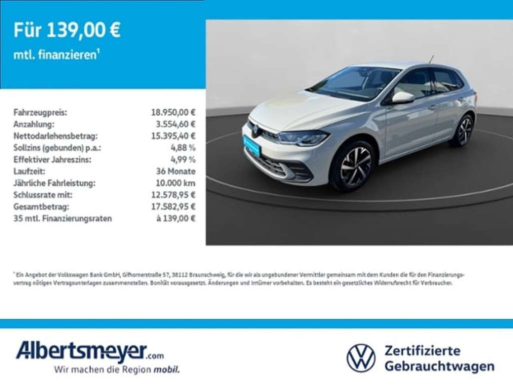 Volkswagen Polo 2023 Benzine