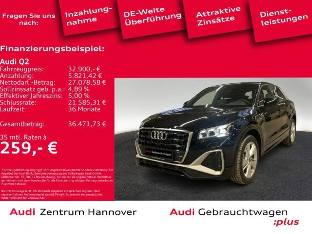 Audi Q2 2024 Benzine