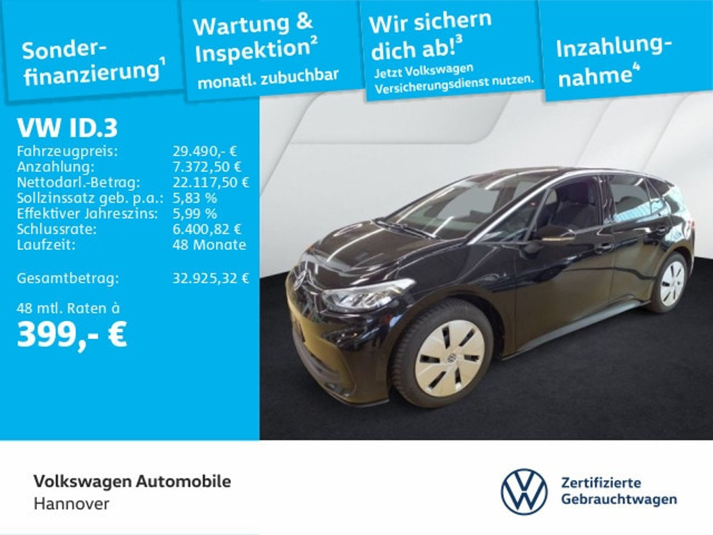 Volkswagen ID.3 2024 Elektrisch