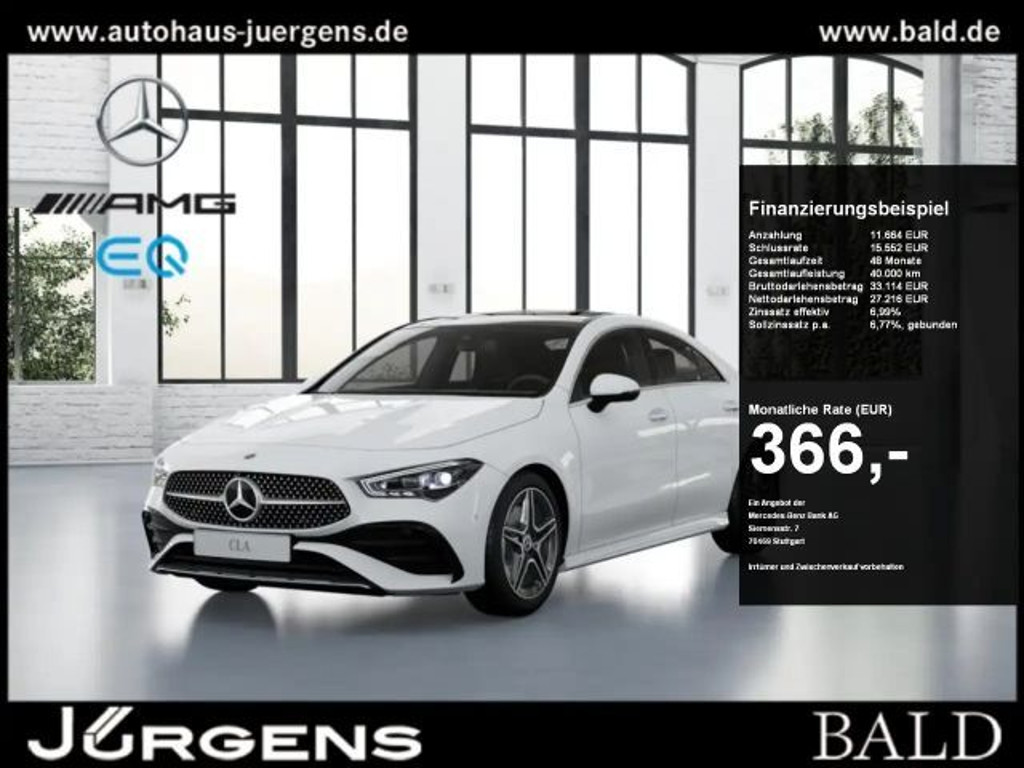 Mercedes-Benz CLA-Klasse 2024 Benzine