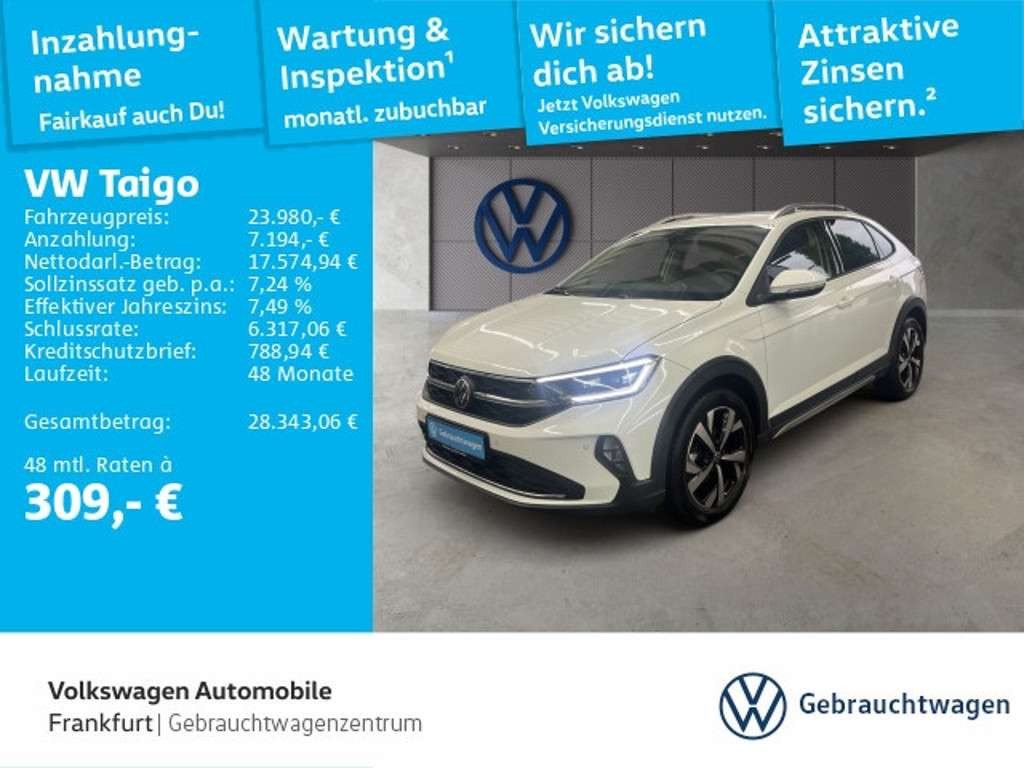 Volkswagen Taigo 2022 Benzine