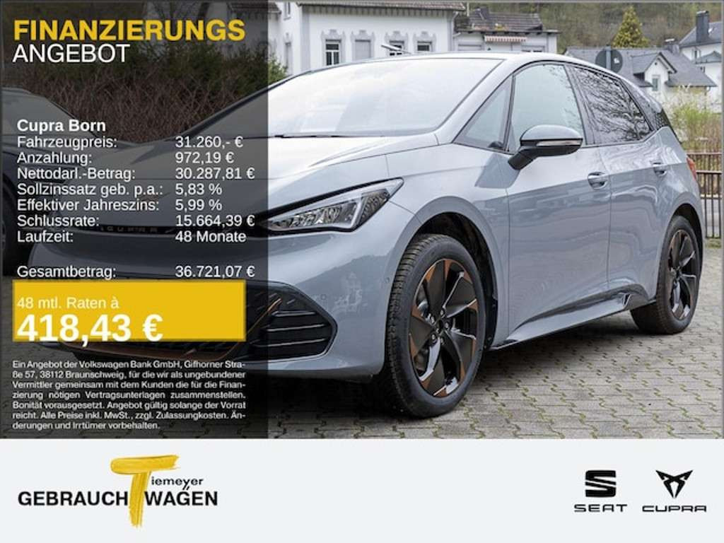 Cupra Born 2023 Elektrisch