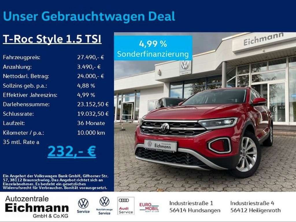 Volkswagen T-Roc 2023 Benzine