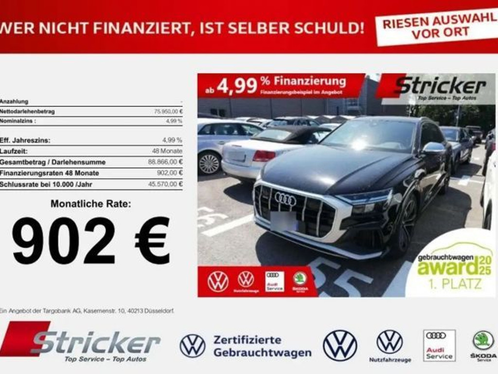 Audi SQ8 2022 Benzine