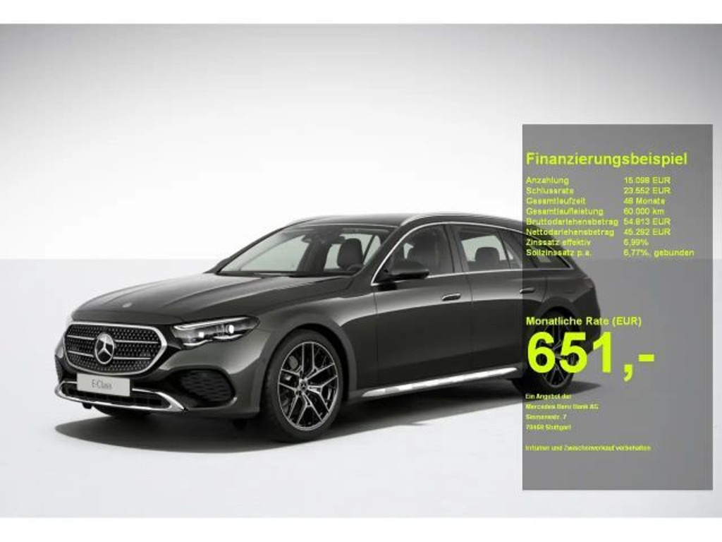 Mercedes-Benz E-Klasse 2024 Hybride Diesel