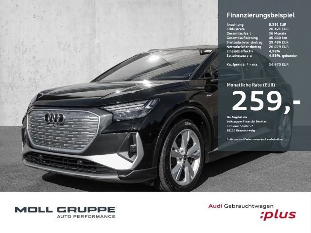 Audi Q4 e-tron 2022 Elektrisch