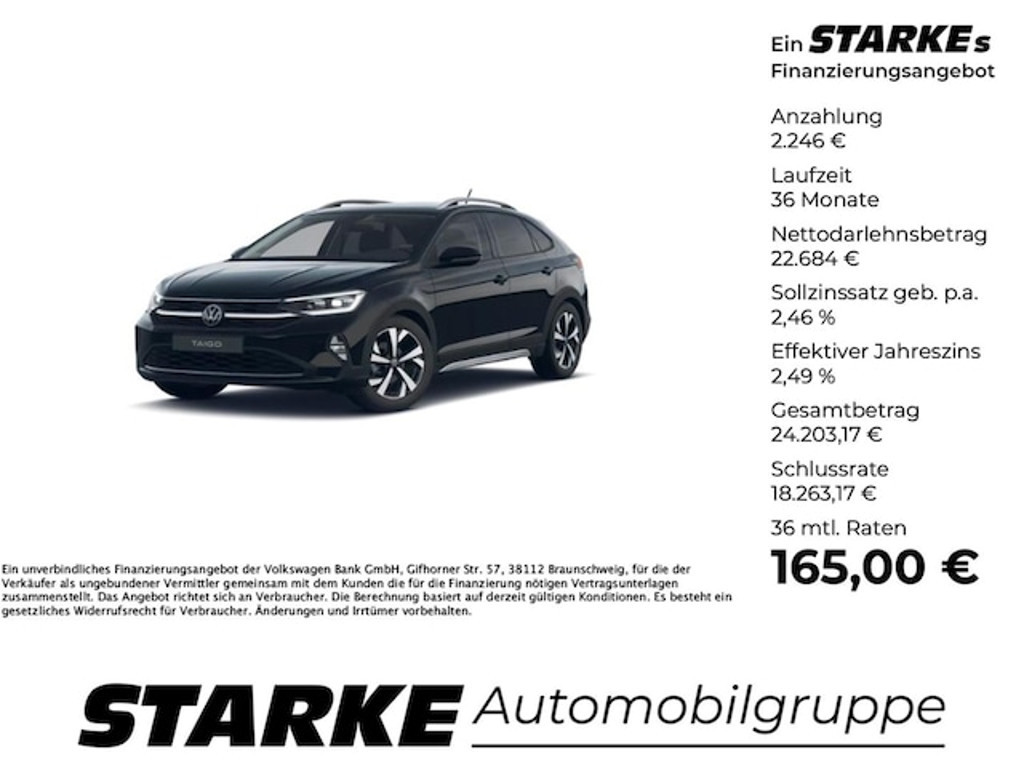 Volkswagen Taigo 2025 Benzine