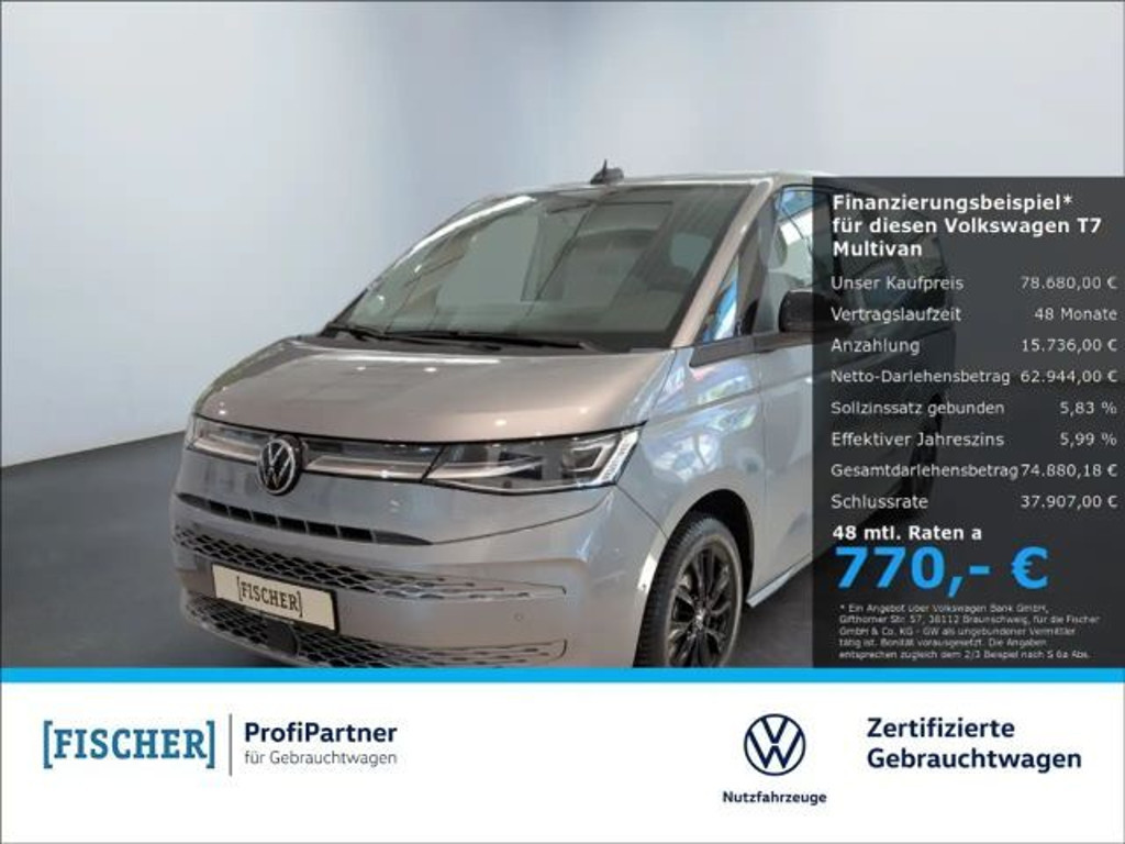 Volkswagen Multivan 2025 Hybride Benzine