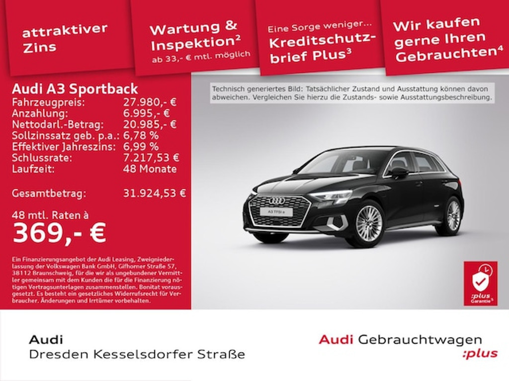 Audi A3 2022 Hybride Benzine