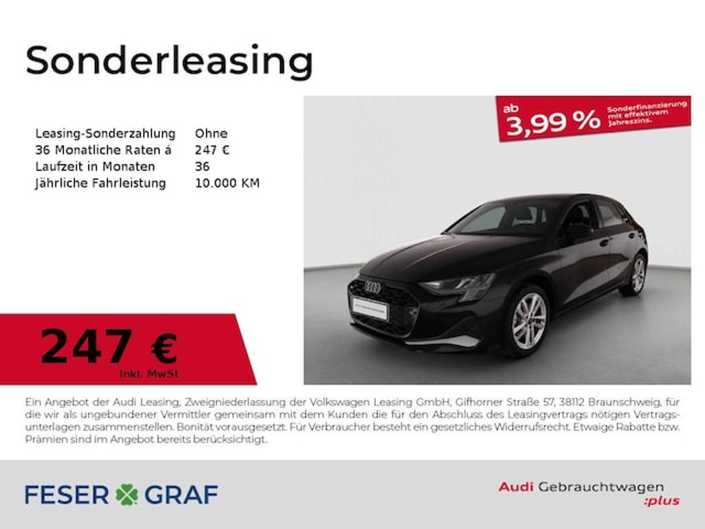 Audi A3 2025 Benzine