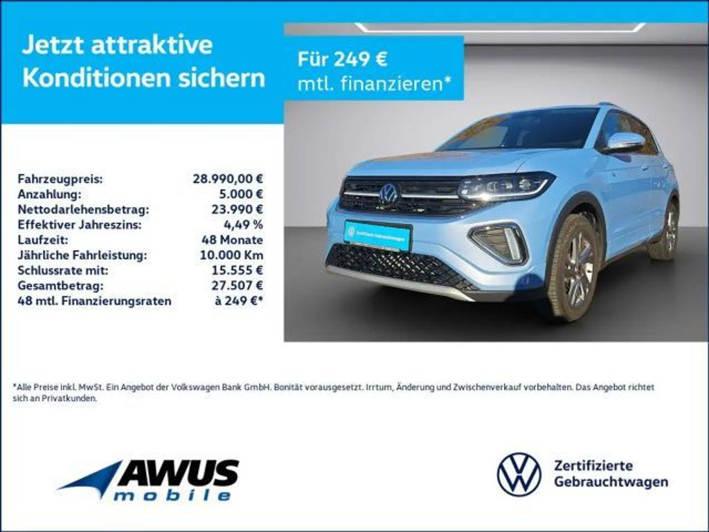 Volkswagen T-Cross 2024 Benzine
