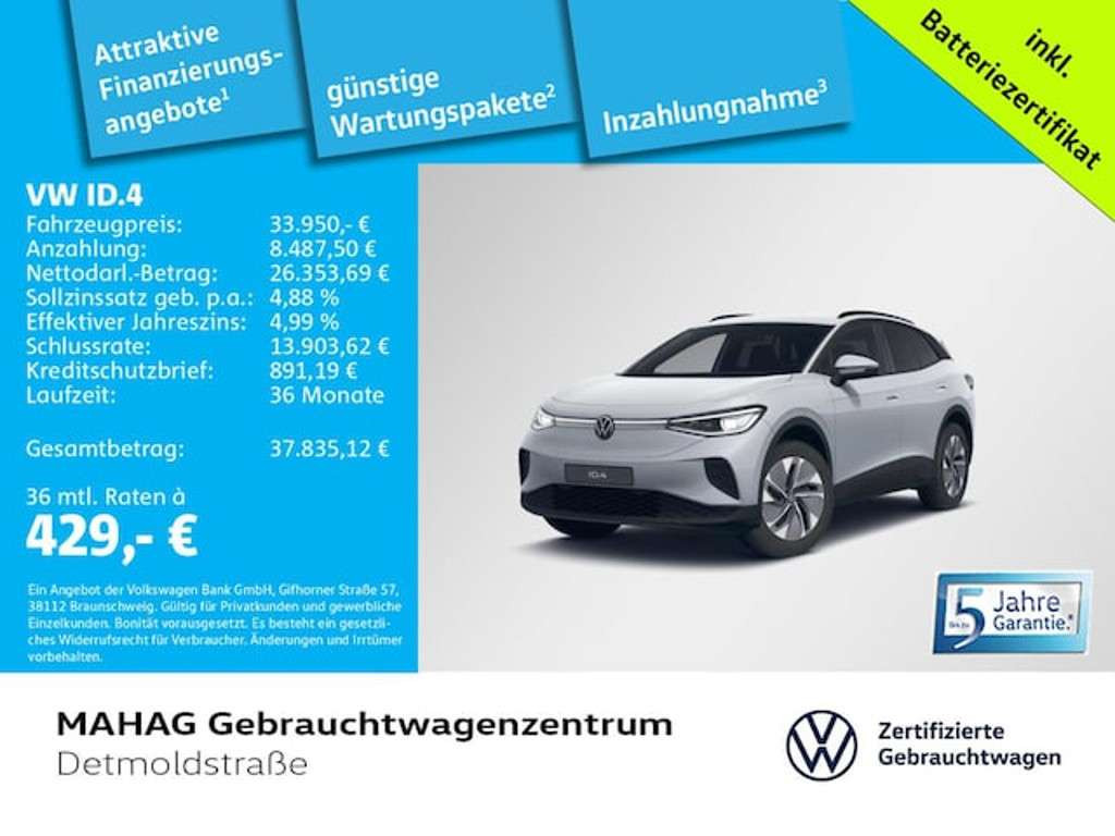 Volkswagen ID.4 2025 Elektrisch
