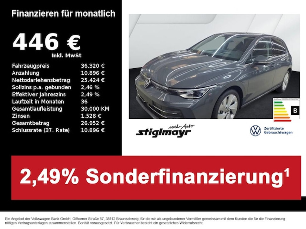 Volkswagen Golf 2025 Hybride Benzine