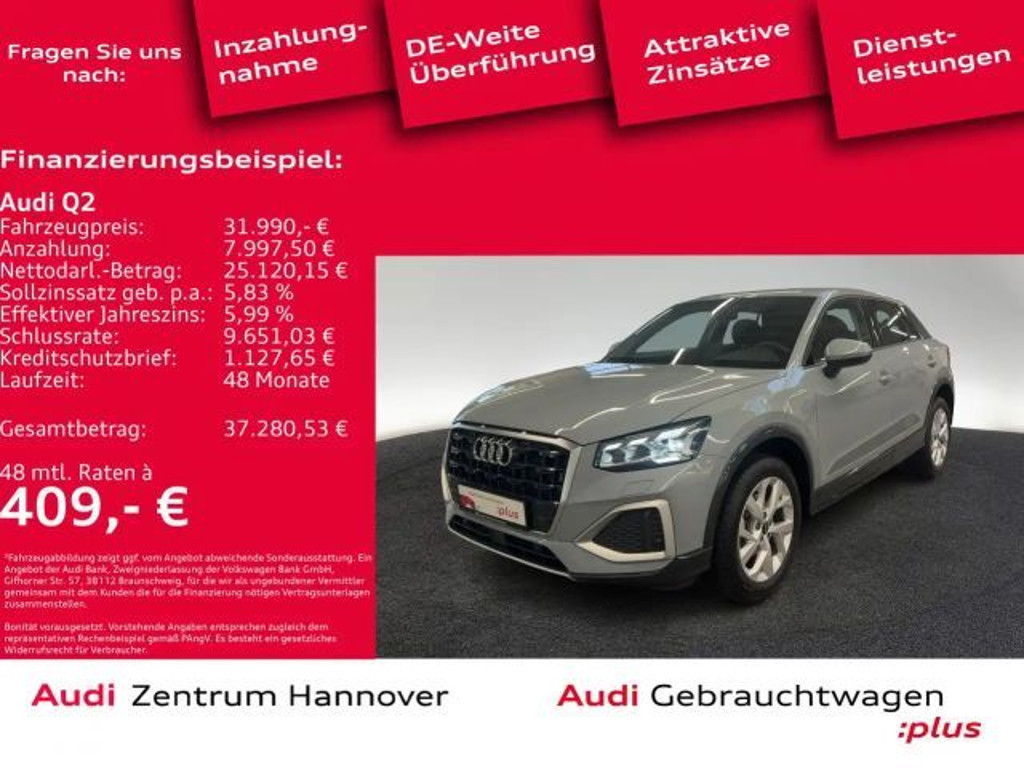 Audi Q2 2025 Benzine