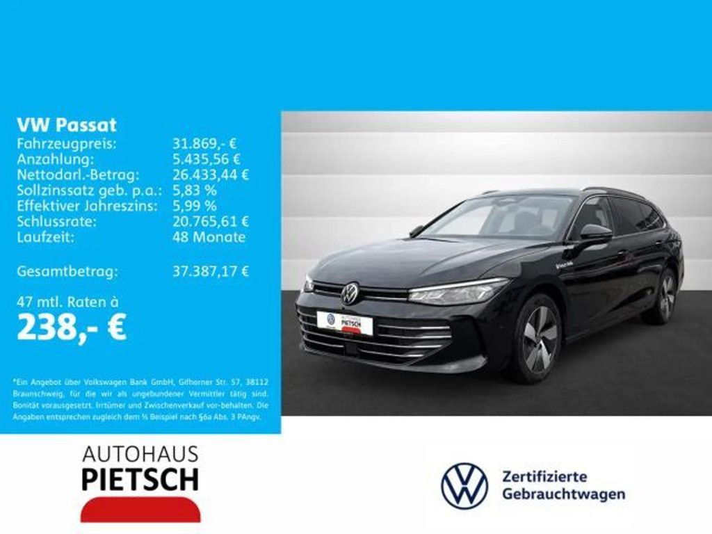Volkswagen Passat 2024 Benzine