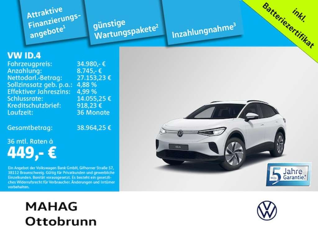 Volkswagen ID.4 2025 Elektrisch