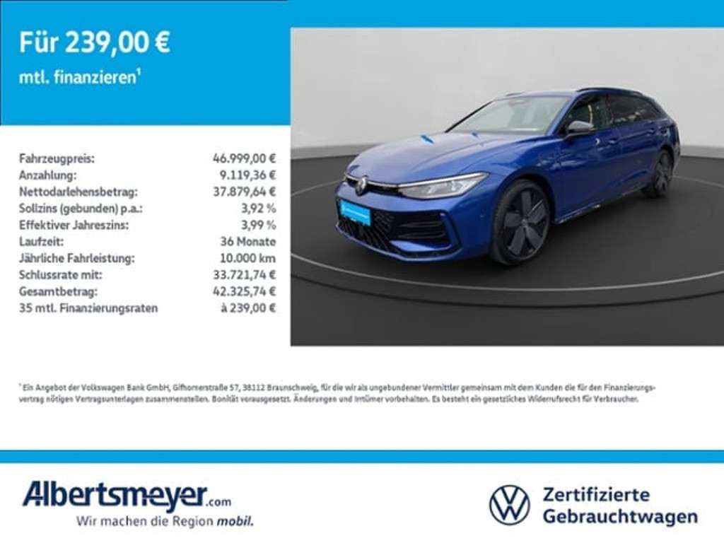 Volkswagen Passat 2025 Hybride Benzine