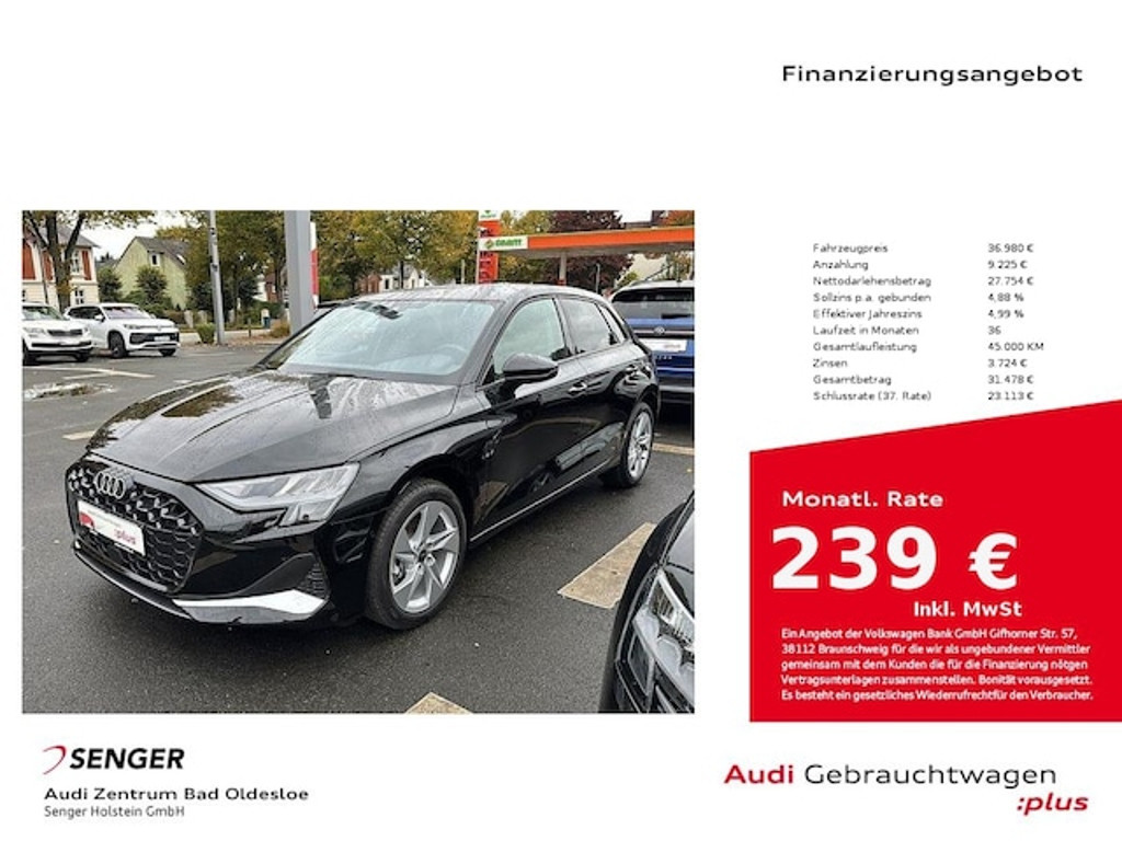 Audi A3 2025 Benzine