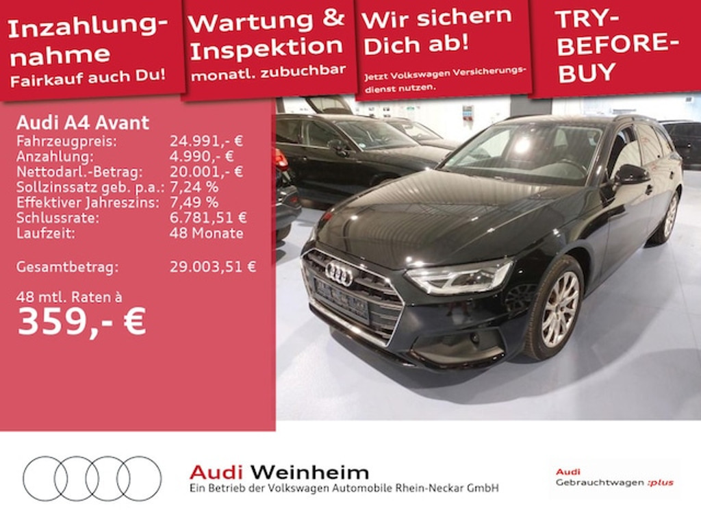 Audi A4 2022 Benzine