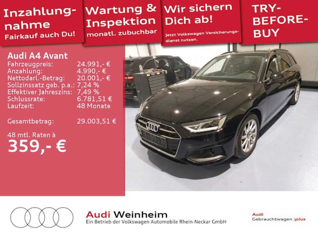 Audi A4 2022 Benzine