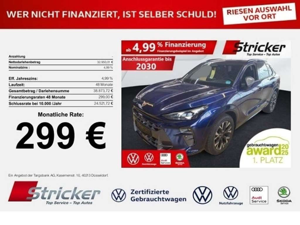 Cupra Terramar 2025 Benzine