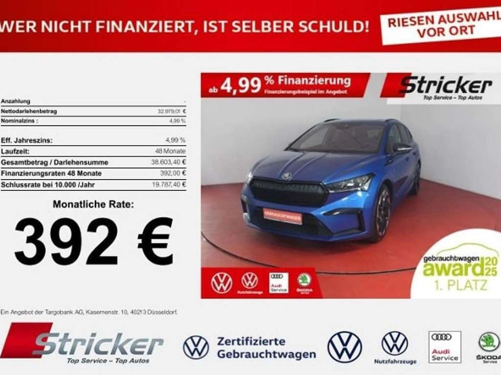 Skoda Enyaq 2022 Elektrisch