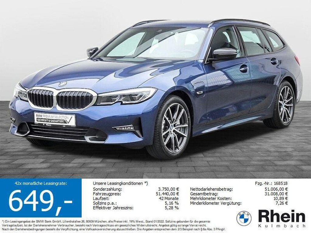 BMW 3 Serie 2021 Hybride Benzine